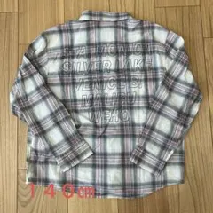 新品★ZARA チェックシャツ 長袖　140㎝