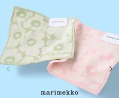 新品！marimekko　Unikko ミニタオル2枚セットのサムネイル