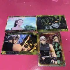 鬼滅の刃 キャラクターカードセット 4枚