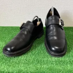 REGAL モンクストラップ　シボ革　レザー　ローファー　革靴　日本製