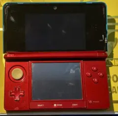 ジャンク品 Nintendo 3DS 本体 メタリックレッド