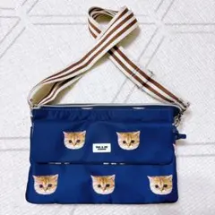 PAUL & JOE ACCESSOIRES 猫柄 ヌネット　ショルダーバッグのサムネイル