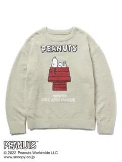 ジェラートピケ PEANUTS スヌーピー ルームウェア ベビモコ　プルオーバー