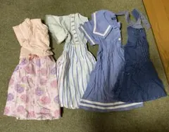 ワンピース　夏服　キッズ　女の子　100サイズのサムネイル