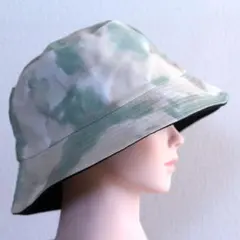 リバーシブル 新品 男女 バケットハット ユニセックス カラフル タイダイ 05