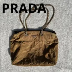 PRADA プラダ キルティング チェーンショルダーバッグ