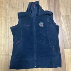 Columbia フリースベスト 大学 y2k city