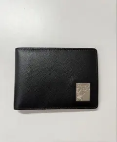 VERSACE COLLECTION 二つ折りカードケース ブラック