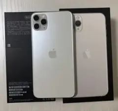 Apple iPhone11ProMax シルバー 64GB 本体&ケース