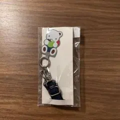 Familiar りんご抱えくま スマホストラップ チャーム