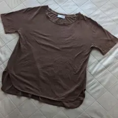 SLOBE IENA クルーネックTシャツ ブラウン