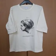 agnis b. 半袖Tシャツ クリーム色 サイズ1