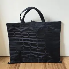 FAUCHON フォション 2wayトートバッグ A4可能　ブラックのサムネイル