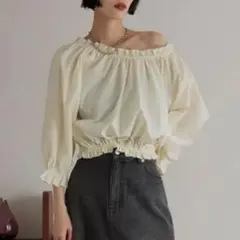 【LOWRYS FARM】長袖ブラウス IV