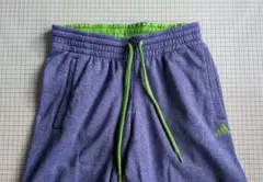 【adidas】アディダス スウェットパンツ パープル JASPO Sサイズ