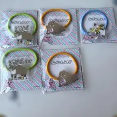 おぱんちゅうさぎ　アクリルヘアゴム　ローソン