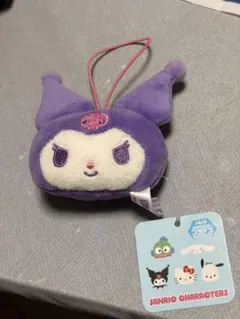 サンリオキャラクターズフェイスマスコット　アミューズメント専用景品　クロミちゃん