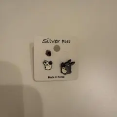 となりのトトロ どんぐり ピアス silverPost