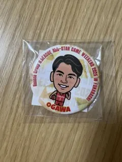 千葉ジェッツ　小川麻斗　缶バッジ　オールスター限定