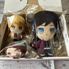 鬼滅の刃 ぬいぐるみ ちみっとぬい ましゅまろマスコット 冨岡 竈門炭治郎 我妻