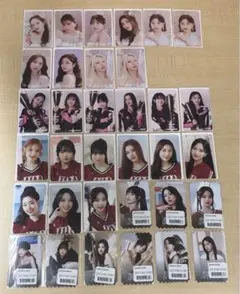 ❶ TWICE FCくじ クリアトレカ フォトカ READY TO BE 34枚