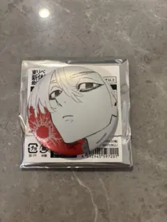 東京卍リベンジャーズ　佐野万次郎　メタリック缶バッジ