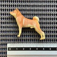 チョコエッグ　ペット動物１　フィギュア　■001.柴犬(赤)　／海洋堂　チョコQ