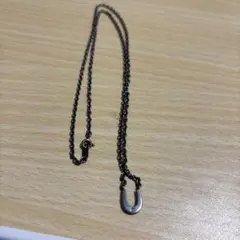 ete ホースシュー ネックレス シルバーカラー