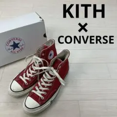 KITH × CONVERSE CT70 スニーカー レッド 27.5cm