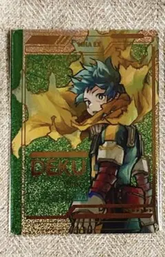 ヒロアカ展 原画展 入場特典 コレクションカード 緑谷出久 - メルカリ