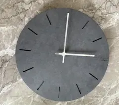 moito グレー 掛時計 デジタル時計　　28cm