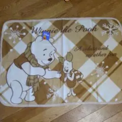 プーさん　フリース　ブランケット