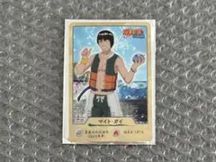 NARUTO マイトガイ ニジゲンノモリ カード 特典