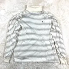 RALPH LAUREN GOLF タートルネック ポニー M ボーダー