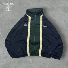 90sリーボックReebokウォームアップナイロンジャケットベンチレーション付
