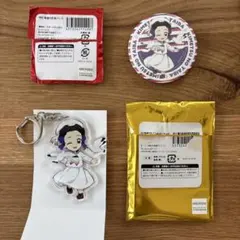 鬼滅の刃　胡蝶しのぶ　ラグーナ　アクリルキーホルダー　缶バッジ