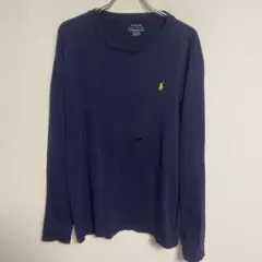 POLO RALPH LAUREN ネイビー 長袖Tシャツ XL