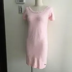 Rady/ビジュー付ニットワンピ