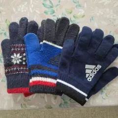 adidas 手袋 3点セットのサムネイル
