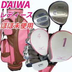 ほぼ未使用 レディース ゴルフクラブセット 初心者オススメのサムネイル