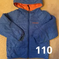 mont-bell キッズ 中綿ジャケット 110 リバーシブル モンベル
