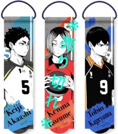 ハイキュー ポートレートガーランドコレクション 孤爪研磨 影山飛雄 赤葦京治