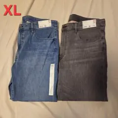 【新品】UNIQLO EZYジーンズ XLサイズ 2セット