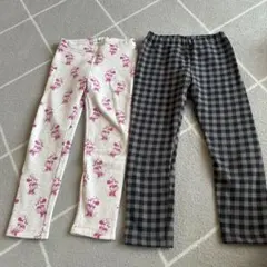 あったかレギンス2点セット 110cm