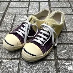 ミハラヤスヒロ ハラコ デザイン スニーカー 切替 パープル 27