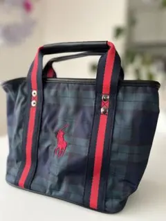 Polo Ralph Lauren チェック柄 ゴルフ トートバッグ 保冷のサムネイル