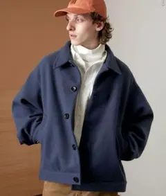 EMMA CLOTHES　オーバーサイズ ルーズスリーブブルゾン