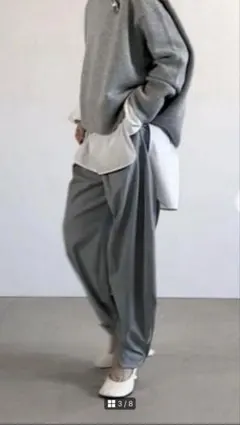 新品 CHIEKO+ ジャスミンパンツ サイズ36 ブラック チエコプラス
