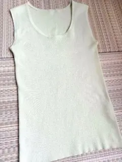Noble ノースリーブニット ライトグリーンのサムネイル