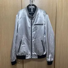 メッシュシルバー バイクジャケット メンズ GOLD WIN - メルカリ